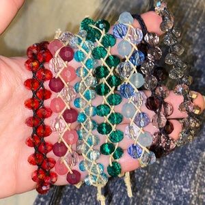 Handmade adjustable bracelets